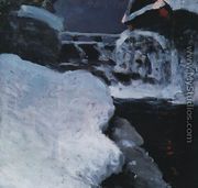 Mill in Winter - Ferdynand Ruszczyc
