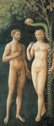 Adam and Eve in Eden (Adamo e Eva nell'Eden) - Masaccio (Tommaso di Giovanni)