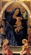 Madonna Enthroned (Madonna in trono) - Masaccio (Tommaso di Giovanni)