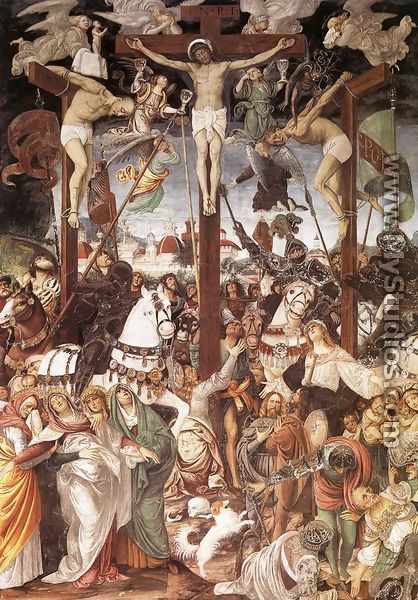 Crucifixion (Crocifissione) - Gaudenzio Ferrari