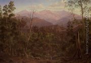 Mount Kosciusko, Seen from the Victorian Border (Mount Hope Ranges) - Eugene von Guerard