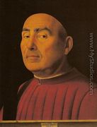 Portrait of a Man - Trivulzio Portrait (Rittrato d'uomo) - Antonello da Messina Messina