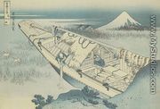 Ushibori in Hitachi Province (Joshu Ushibori) - Katsushika Hokusai