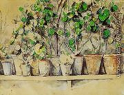 Pots of Flowers - Paul Cezanne