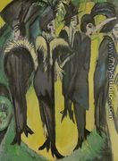 Five Women in the Street - Ernst Ludwig Kirchner