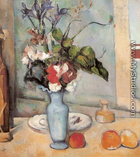 Blue Vase - Paul Cezanne