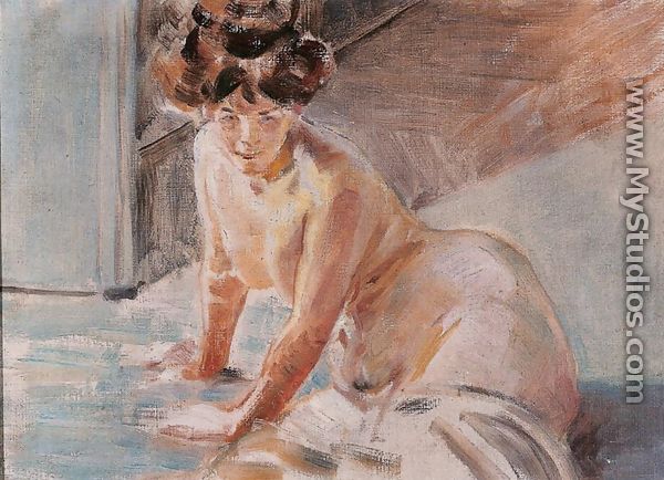 Study of a Female Nude - Jacek Malczewski