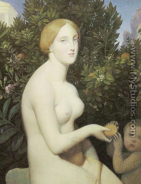Venus at Paphos - Jean Auguste Dominique Ingres