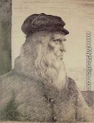 Portrait of Leonardo da Vinci - Ludomir Slendzinski