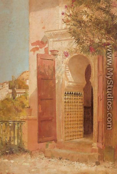 Moorish Doorway - Tom Roberts