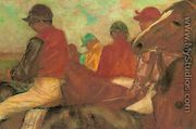 Horses with Jockeys - Edgar Degas