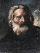 Portrait of a Bearded Old Man c. 1665 - Pier Francesco Mola