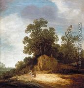 Pastoral Landscape with Tobias and the Angel - Pieter de Molyn