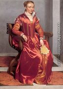 Portrait of a Lady (Possibly Countessa Lucia Albani Avogadro) 1557-60 - Giovanni Battista Moroni