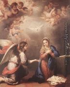 Annunciation 1660-65 - Bartolome Esteban Murillo