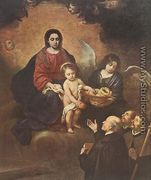 The Infant Jesus Distributing Bread to Pilgrims 1678 - Bartolome Esteban Murillo