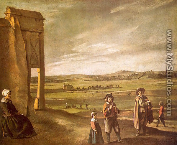 Landscape with Peasants 1640 - Le Nain Brothers