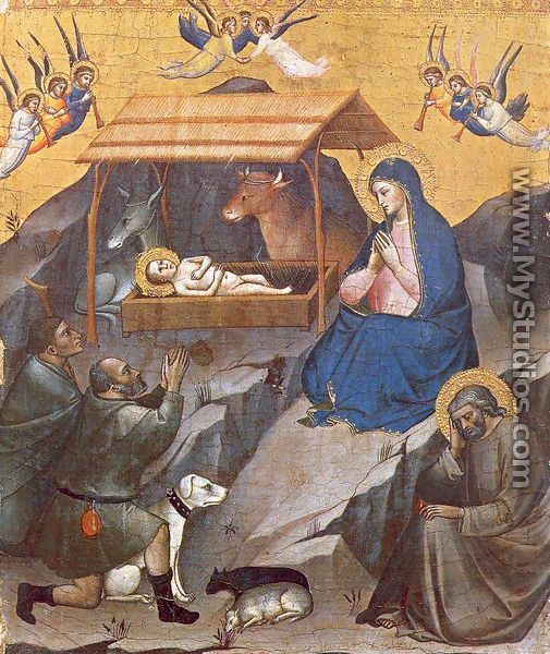 The Nativity 1385 - Filippo Napoletano