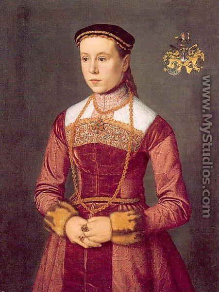 Portrait of a Young Lady  1561 - Nicolas Neufchatel