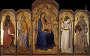 Virgin and Child with Saints 1362 - Niccolo Di Ser Sozzo