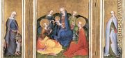 Madonna and Child with Saints 1410-20 - Master of the Older Holy Kinship Altar