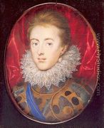 Charles, Prince of Wales (Later Charles I) 1615 - Isaac Oliver
