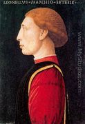 Portrait of Lionello d'Este 1447 - Giovanni da Oriolo
