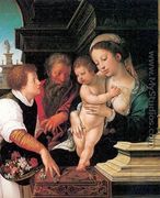 The Holy Family 1521 - Bernaert van Orley