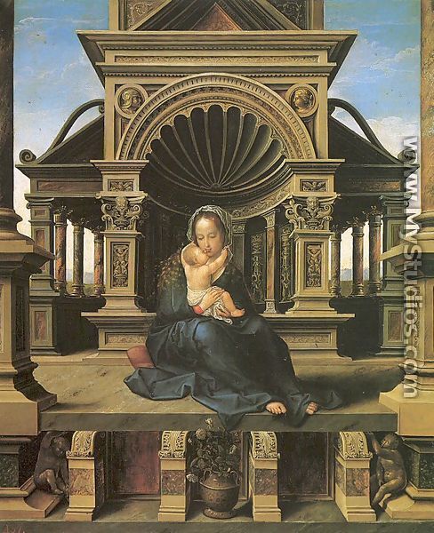 The Virgin of Louvain 1520 - Bernaert van Orley