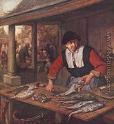The Fishwife (2) c. 1672 - Adriaen Jansz. Van Ostade