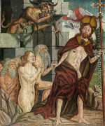 Christ in Limbo 1460s - Friedrich Pacher