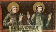 St Anthony of Padua and St Francis of Assisi 1477 - Friedrich Pacher