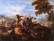 Cavalry Battle - Joseph Parrocel