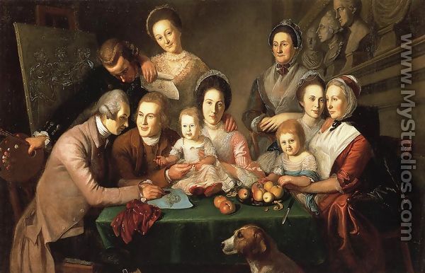 The Peale Family  1809 - Charles Willson Peale