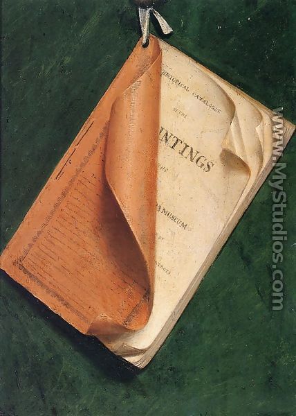 Catalogue, a Deception, After Raphaelle Peale  1813 - Margaretta Angelica Peale