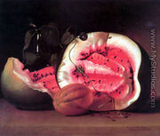 Melons and Morning Glories 1813 - Raphaelle Peale