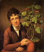 Rubens Peale with a Geranium 1801 - Rembrandt Peale