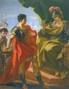 Mucius Scevola before Porsenna 1706-08 - Giovanni Antonio Pellegrini