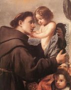 St Anthony of Padua with Christ Child (detail) - Antonio de Pereda