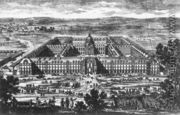 View and Perspective of the Hotel de Mars (Les Invalides) - Gabriel Perelle