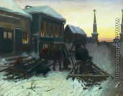 The Last Tavern at the City Gates 1868 - Vasily Perov