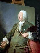 Portrait of Jean-Baptiste Oudry 1753 - Jean-Baptiste Perronneau