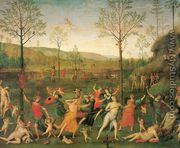 The Combat of Love and Chastity - Pietro Vannucci Perugino