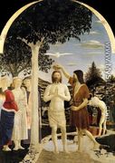 Baptism of Christ 1448-50 - Piero della Francesca
