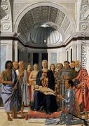 Madonna and Child with Saints (Montefeltro Altarpiece) 1472-74 - Piero della Francesca