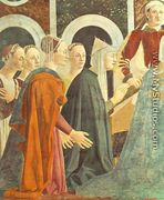 Proof of the True Cross (detail-1) c. 1460 - Piero della Francesca
