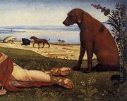 The Death of Procris (detail-2) c. 1500 - Piero Di Cosimo