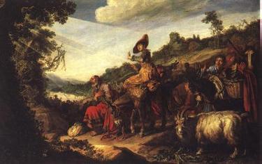 Abraham on the Road to Canaan