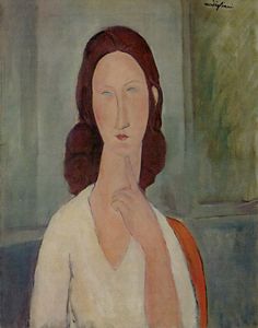 this fake Modigliani was painted in 1964