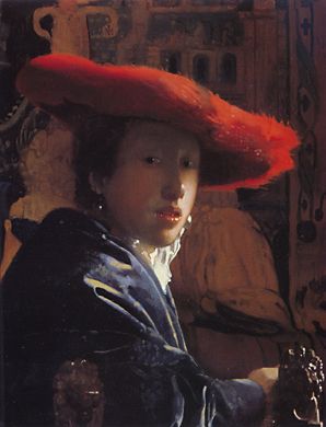 Girl with a Red Hat  1665-66